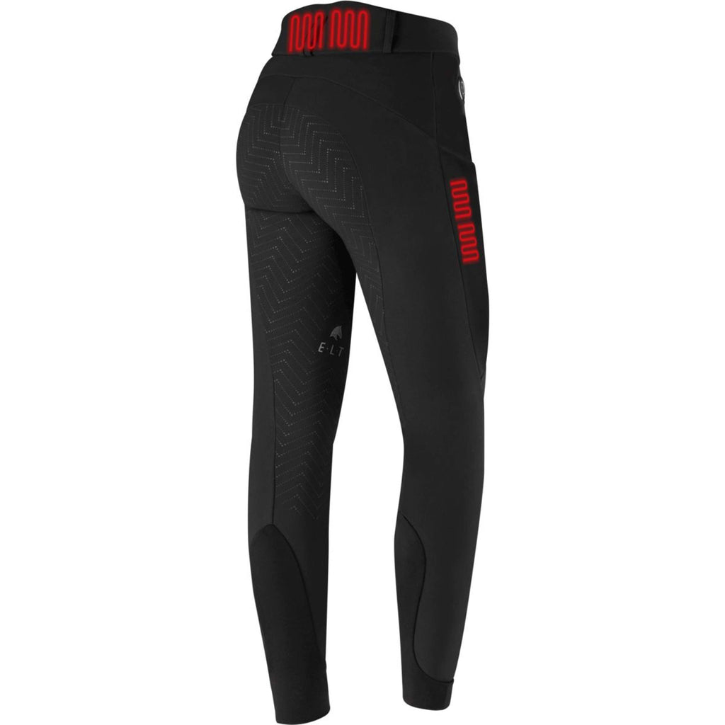 ELT Rijbroek Heated Comfort Zwart