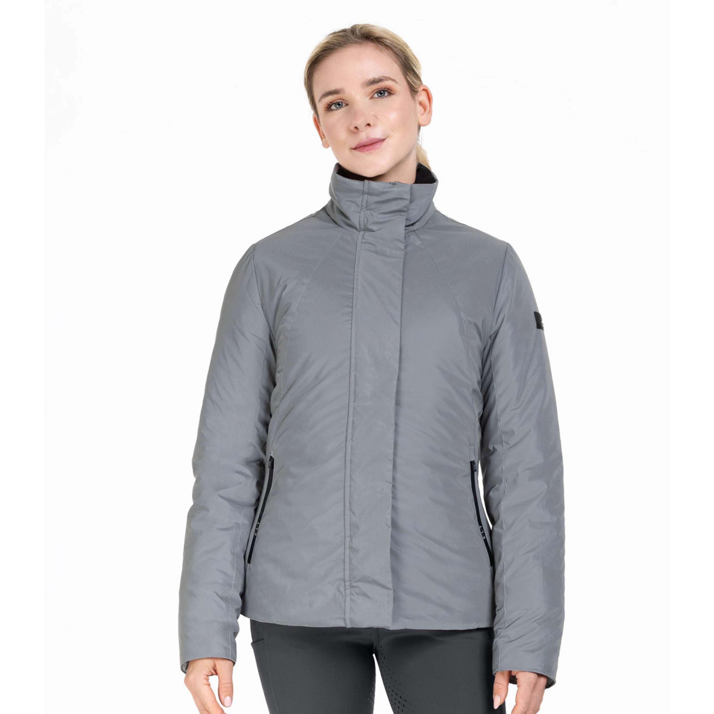 ELT Regenjas Reflective Silver Grey