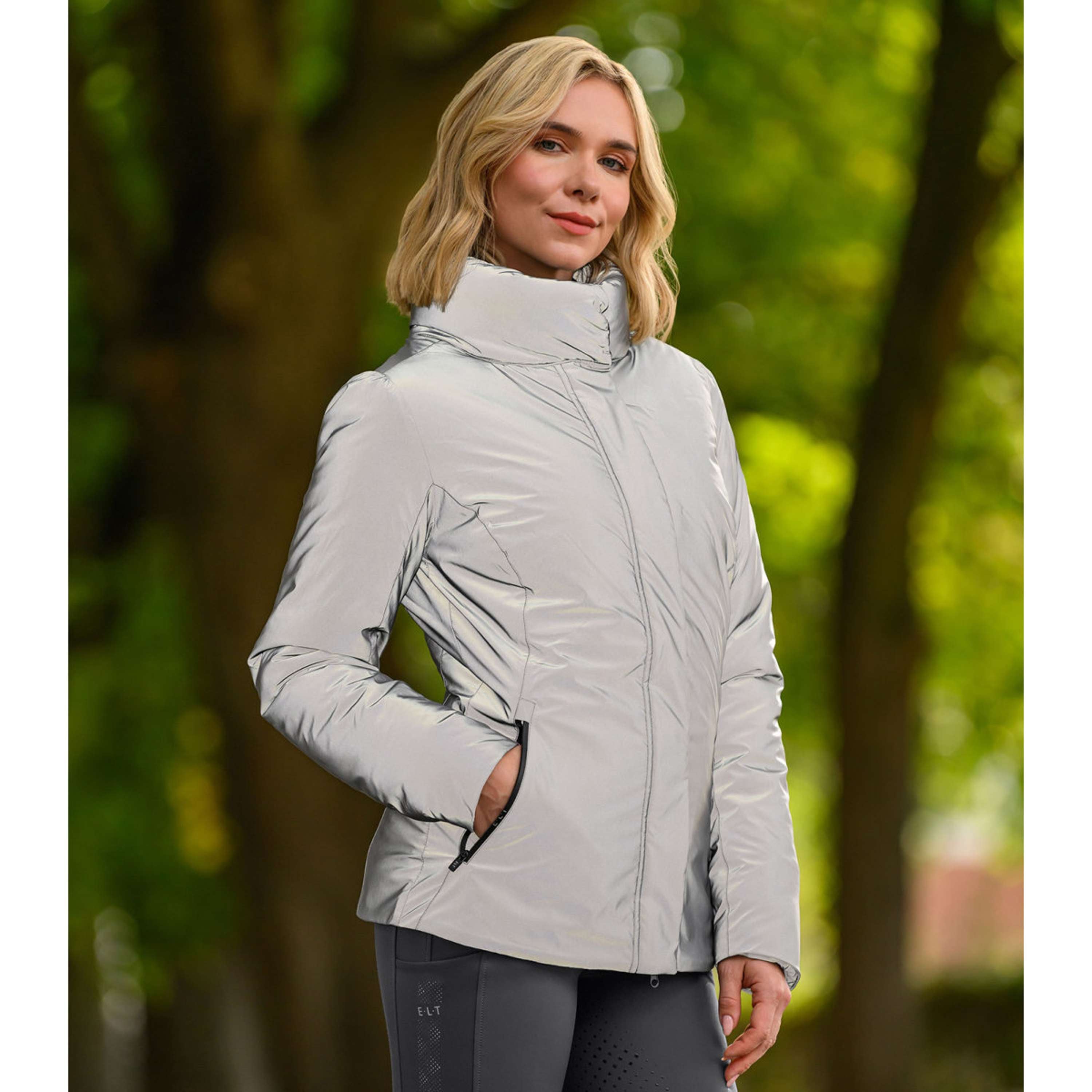 ELT Regenjas Reflective Silver Grey