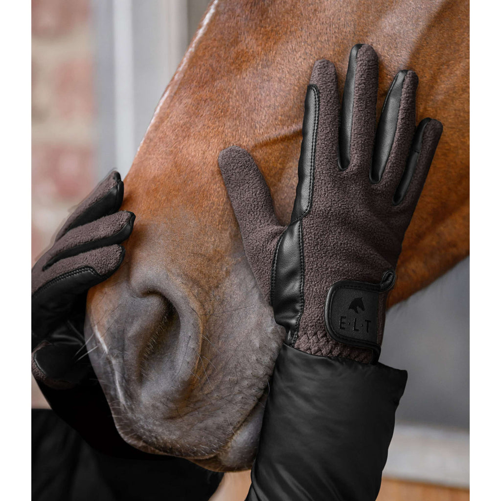 ELT Rijhandschoenen Winter Fleece Espresso