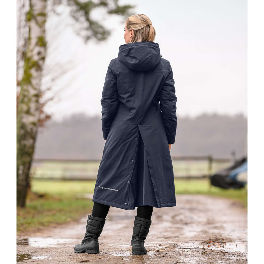 ELT Lange Regenjas Winter Performance Deepblue