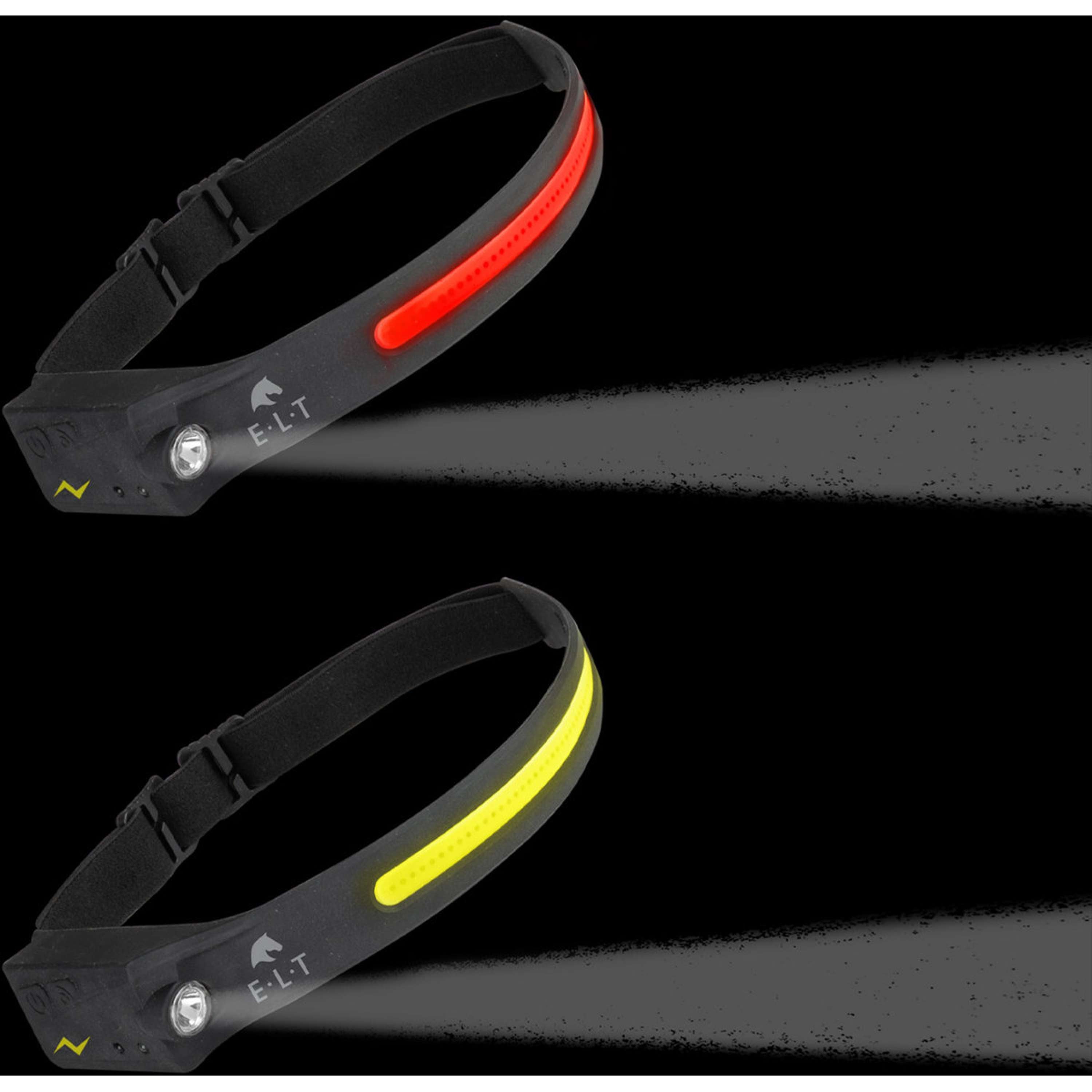 ELT LED Hoofdlamp Sensor Zwart