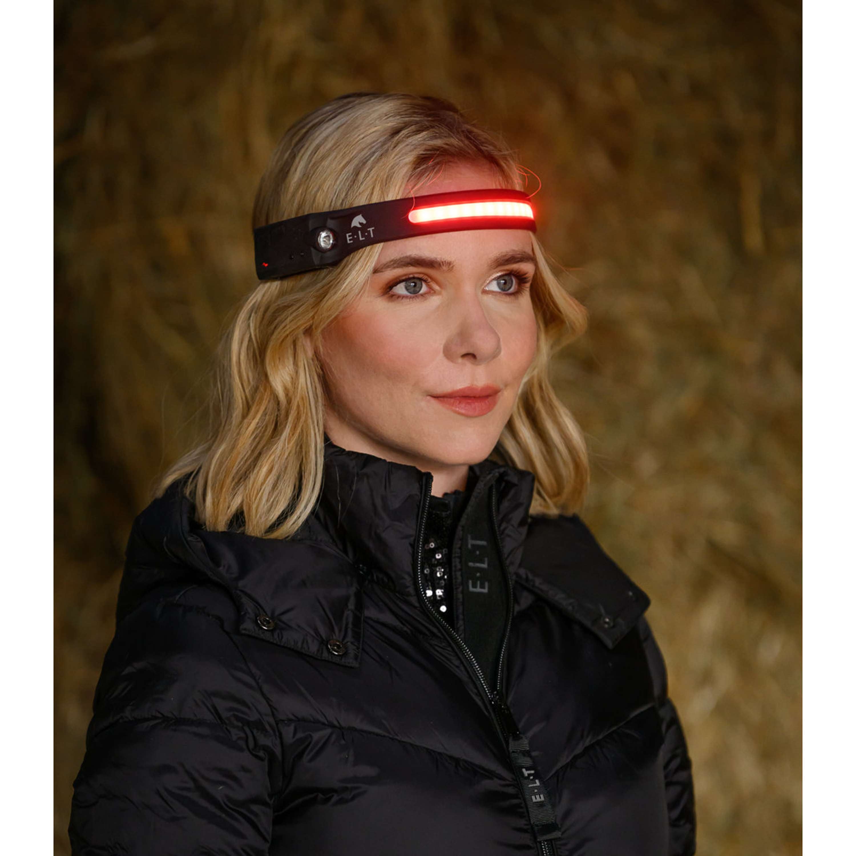 ELT LED Hoofdlamp Sensor Zwart
