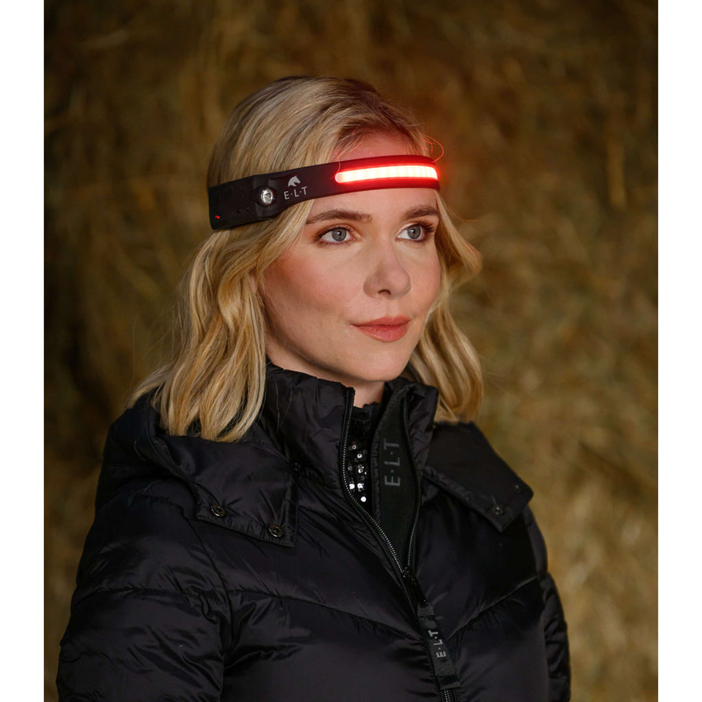 ELT LED Hoofdlamp Sensor Zwart