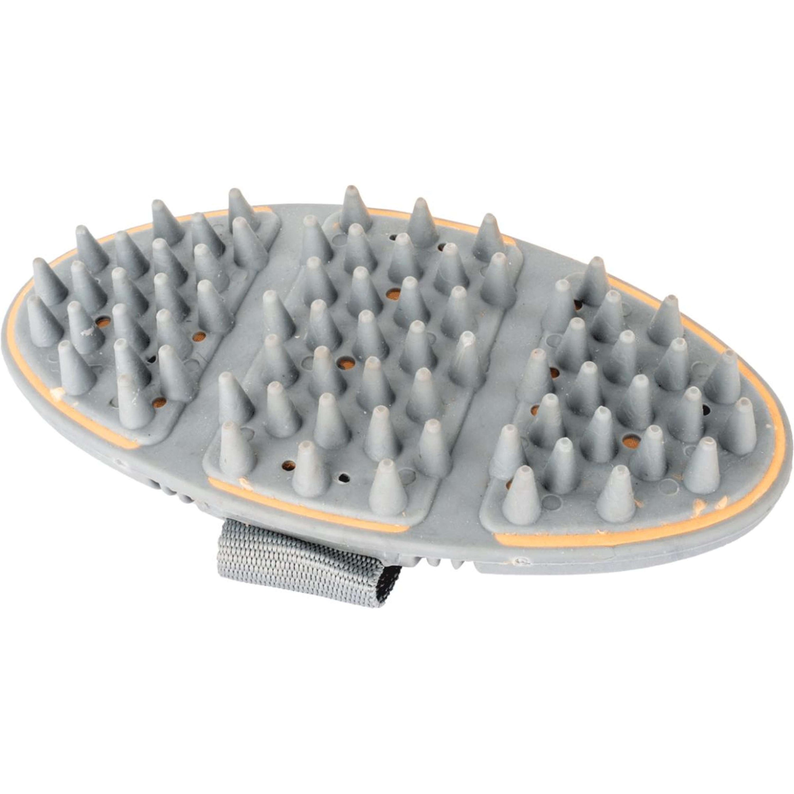 Waldhausen Massage Borstel Flex Peach/Chrome Grey