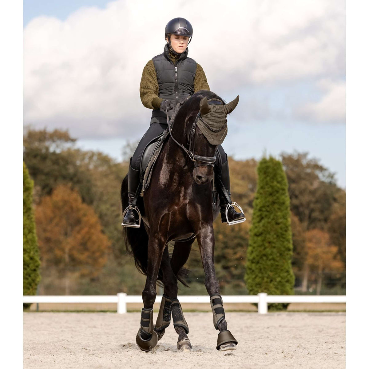 Waldhausen Beenbeschermers Comfort Fit Groen/Bruin