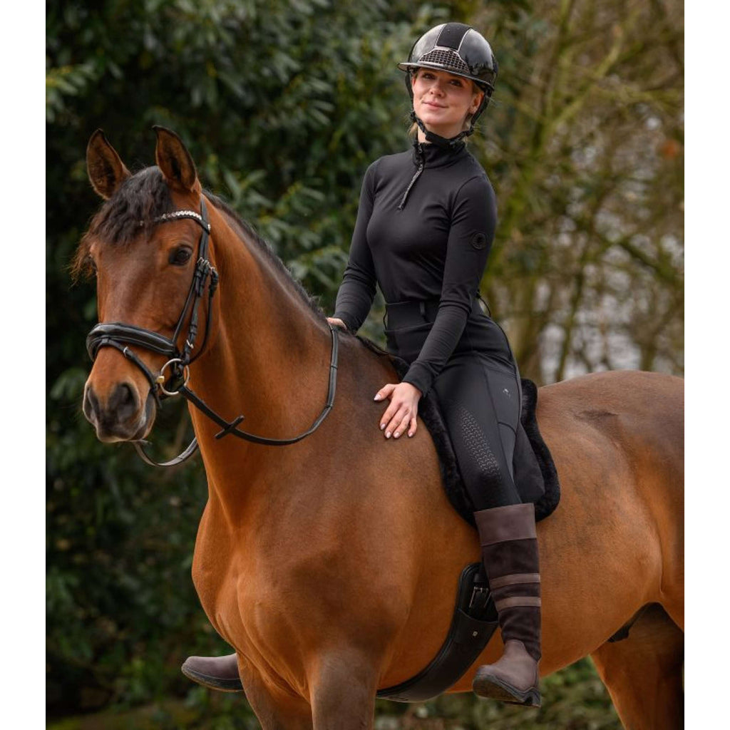 Waldhausen Bareback Pad Soft Zwart