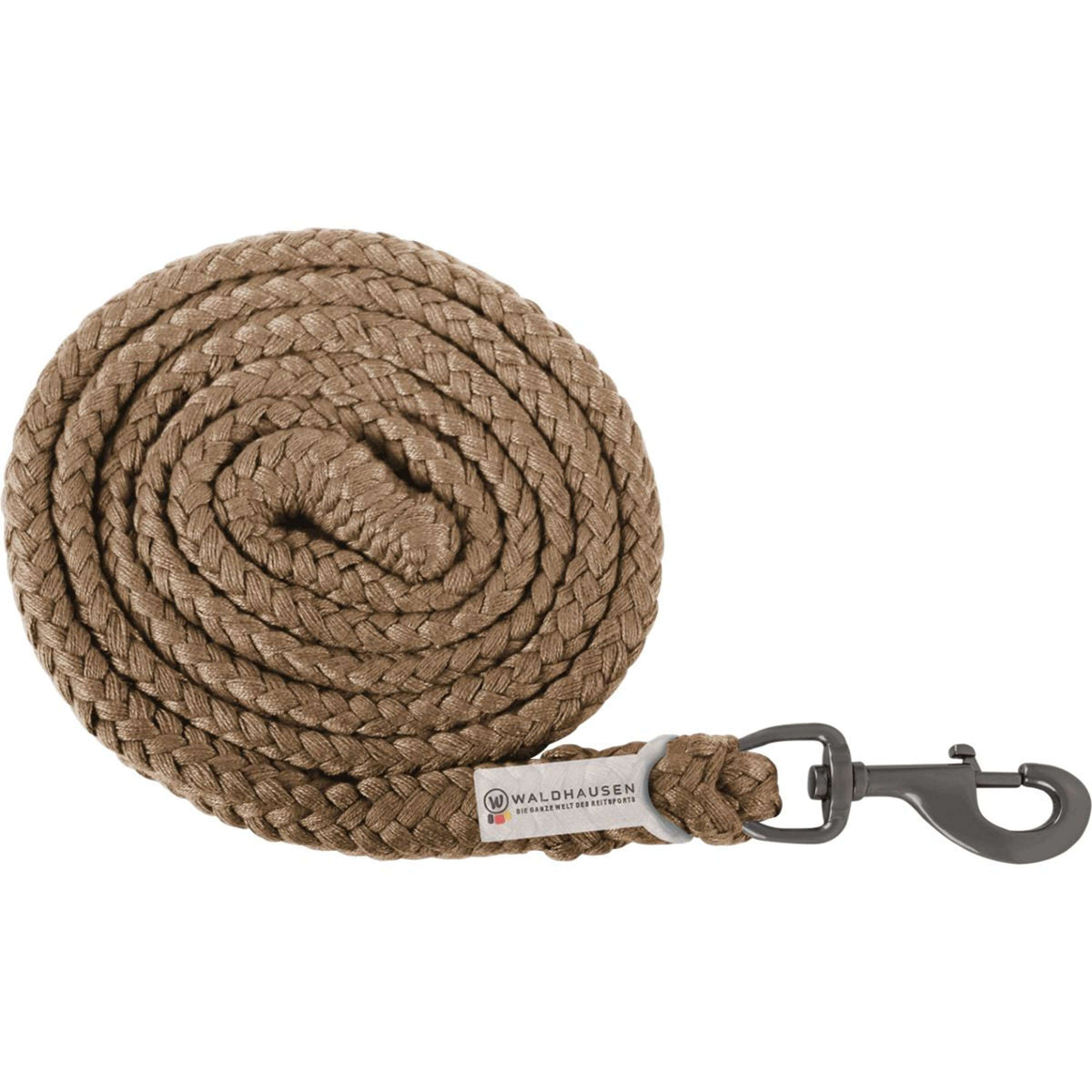 Waldhausen Lead Rope Plus met Musketon Cappuccino