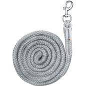 Waldhausen Halstertouw Economic met Musketonhaak Chrome Grey