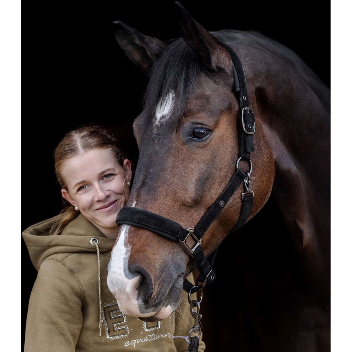 Waldhausen Halster St. Gallen Zwart