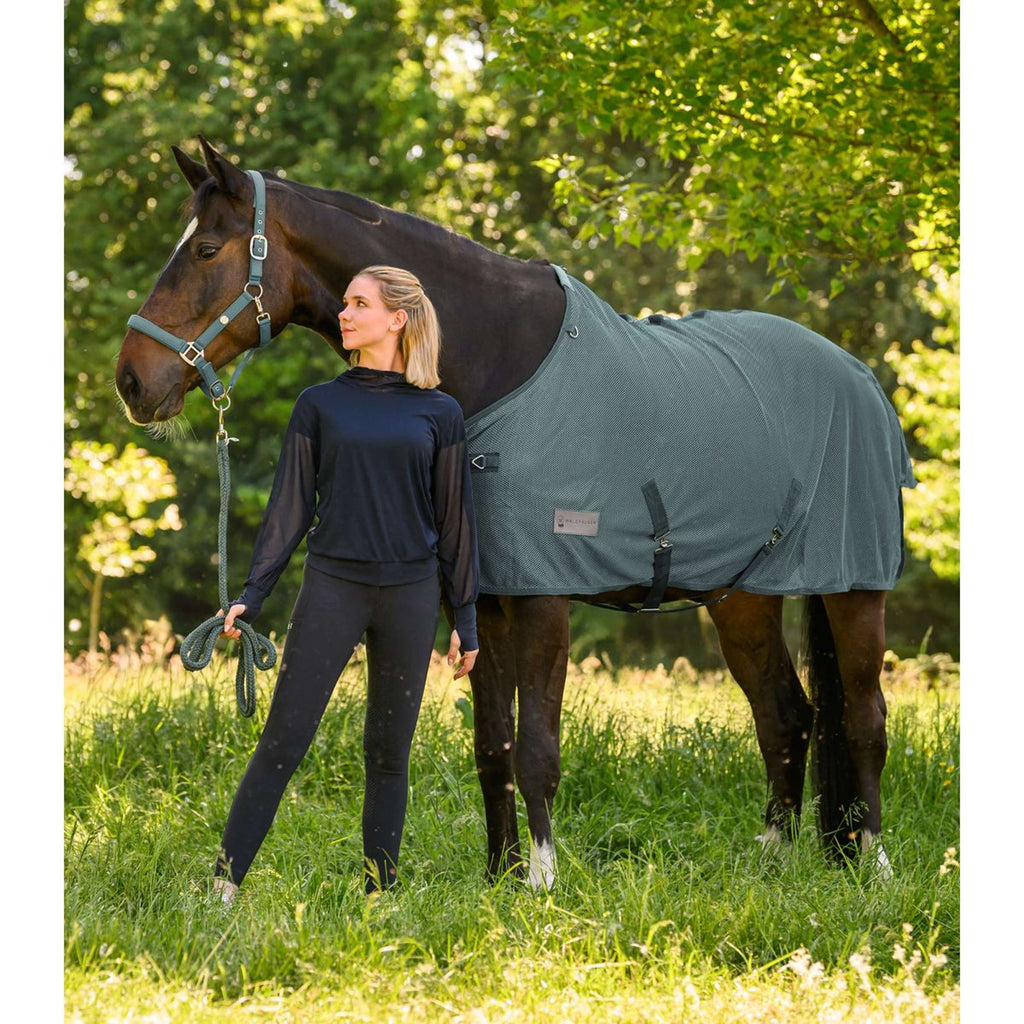 Waldhausen Vliegendeken Comfort Kruissingels Pine Green