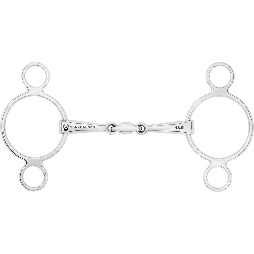 Waldhausen Pessoa Bit 14mm Dubbel Gebroken