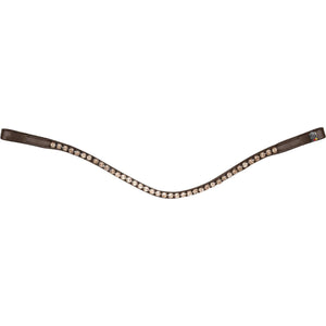 Waldhausen Frontriem X-Line Glam Bruin Peach