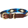 WeatherBeeta Halsband Polo Leer Cowdray Brown/Blauw/Blauw