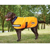 WeatherBeeta Dog Coat Reflective Parka 300D Orange