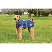 Weatherbeeta Parka Comfitec Premier Free Deluxe Dog Coat Donker Blauw/Grijs/Wit