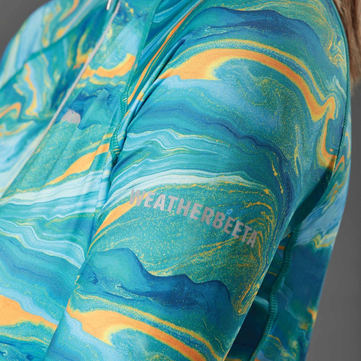 Weatherbeeta Shirt Ruby Swirl Marble Blauw/Oranje