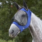 Weatherbeeta Vliegenmasker Deluxe Stretch met Oren Royal Blauw/Zwart