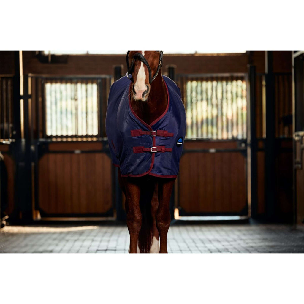 WeatherBeeta Fleecedeken Anti-Static Cooler Standard Neck Navy/Burgundy