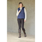 Weatherbeeta Bodywarmer Hapur Heat Seal Quilted Navy Iris