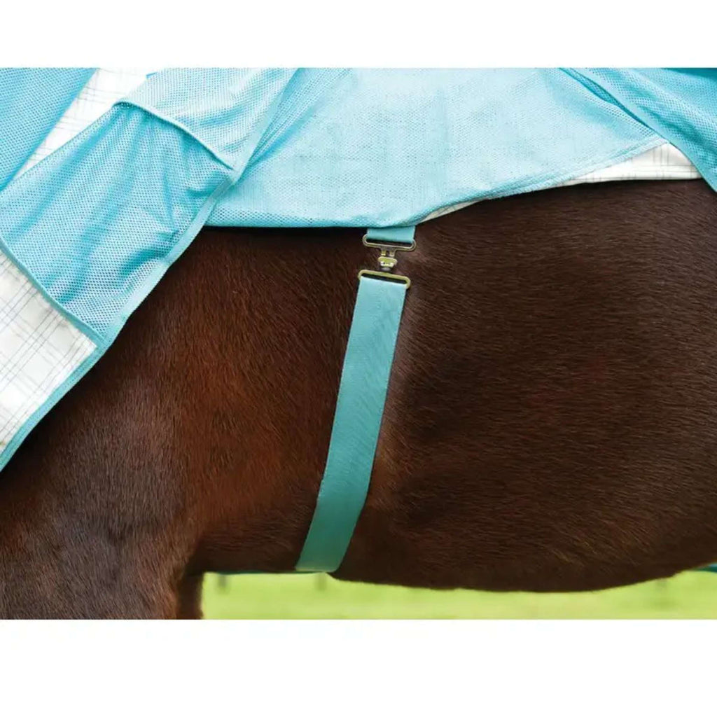 WeatherBeeta Cooler Cotton Airstream II Detach-A-Neck White/Mint