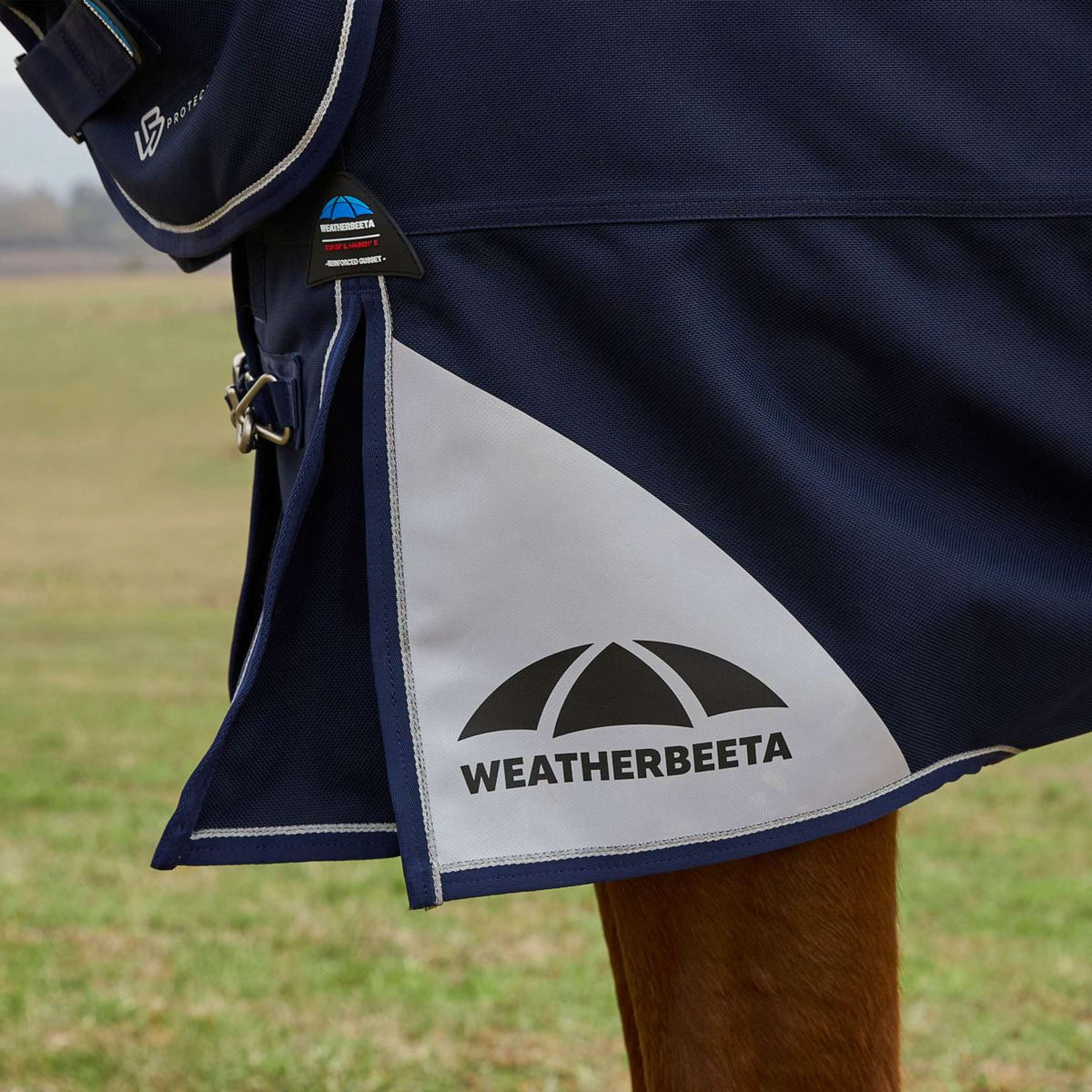 WeatherBeeta ComFiTec Ultra Turnout Detach-A-Neck 360g Navy