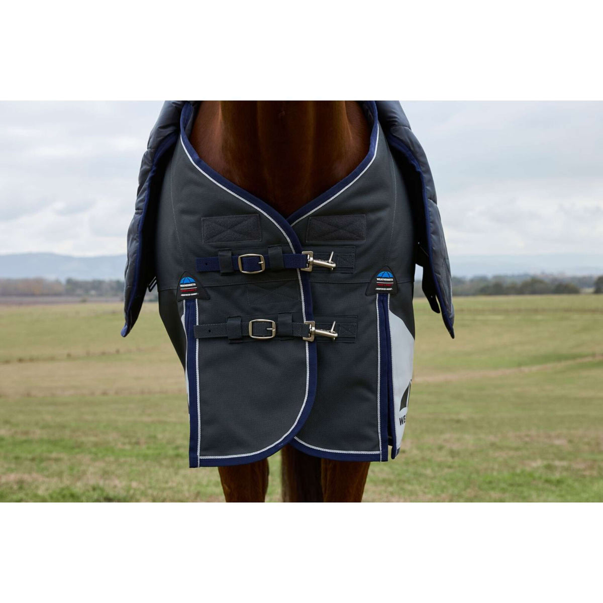 WeatherBeeta ComFiTec Ultra Turnout Detach-A-Neck 100g Charcoal