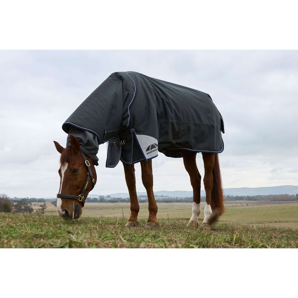 WeatherBeeta ComFiTec Ultra Turnout Detach-A-Neck 100g Charcoal