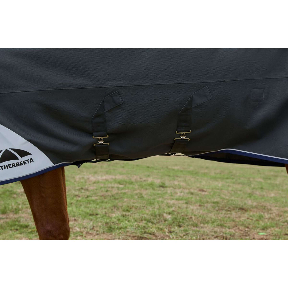 WeatherBeeta ComFiTec Ultra Turnout Detach-A-Neck 100g Charcoal