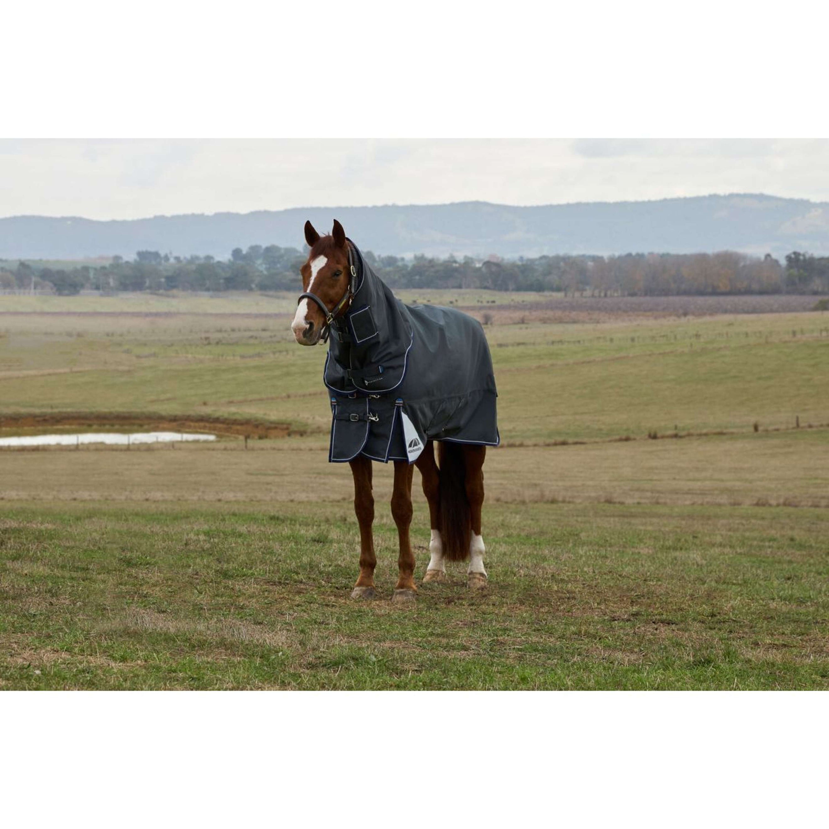 WeatherBeeta ComFiTec Ultra Turnout Detach-A-Neck 220g Charcoal