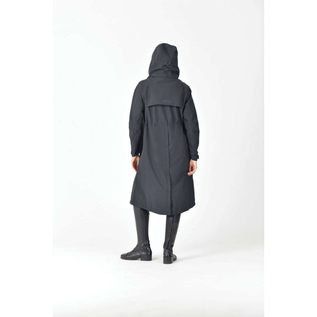 WeatherBeeta Lange Jas Windbreaker Longline Zwart