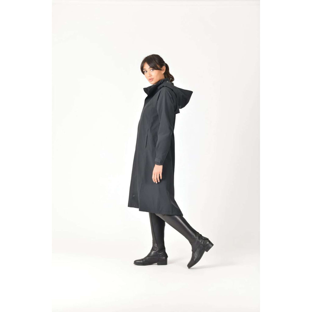 WeatherBeeta Lange Jas Windbreaker Longline Zwart