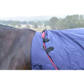 WeatherBeeta ComFiTec Essential Turnout Detach-A-Neck 220g Navy/Burgundy