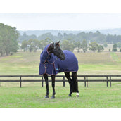 WeatherBeeta ComFiTec Essential Turnout Detach-A-Neck 220g Navy/Burgundy