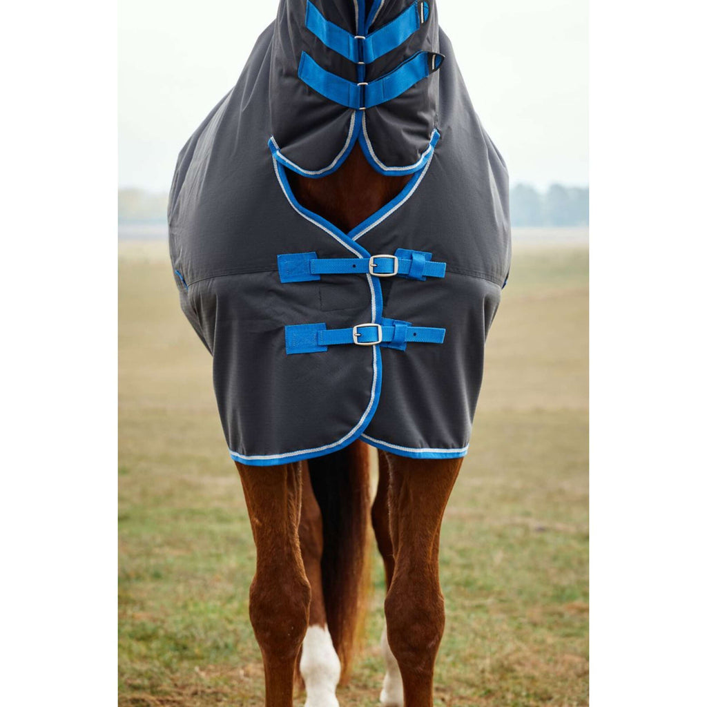 WeatherBeeta ComFiTec Tyro Turnout Combo Neck 220g Zwart/Kobalt