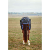 WeatherBeeta ComFiTec Tyro Turnout Standard Neck 220g Zwart/Kobalt