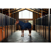 WeatherBeeta Staldeken ComFiTec 100D Diamond Quilt Detach-A-Neck 220g Navy/Charcoal