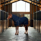 WeatherBeeta Staldeken ComFiTec 100D Diamond Quilt Detach-A-Neck 220g Navy/Charcoal