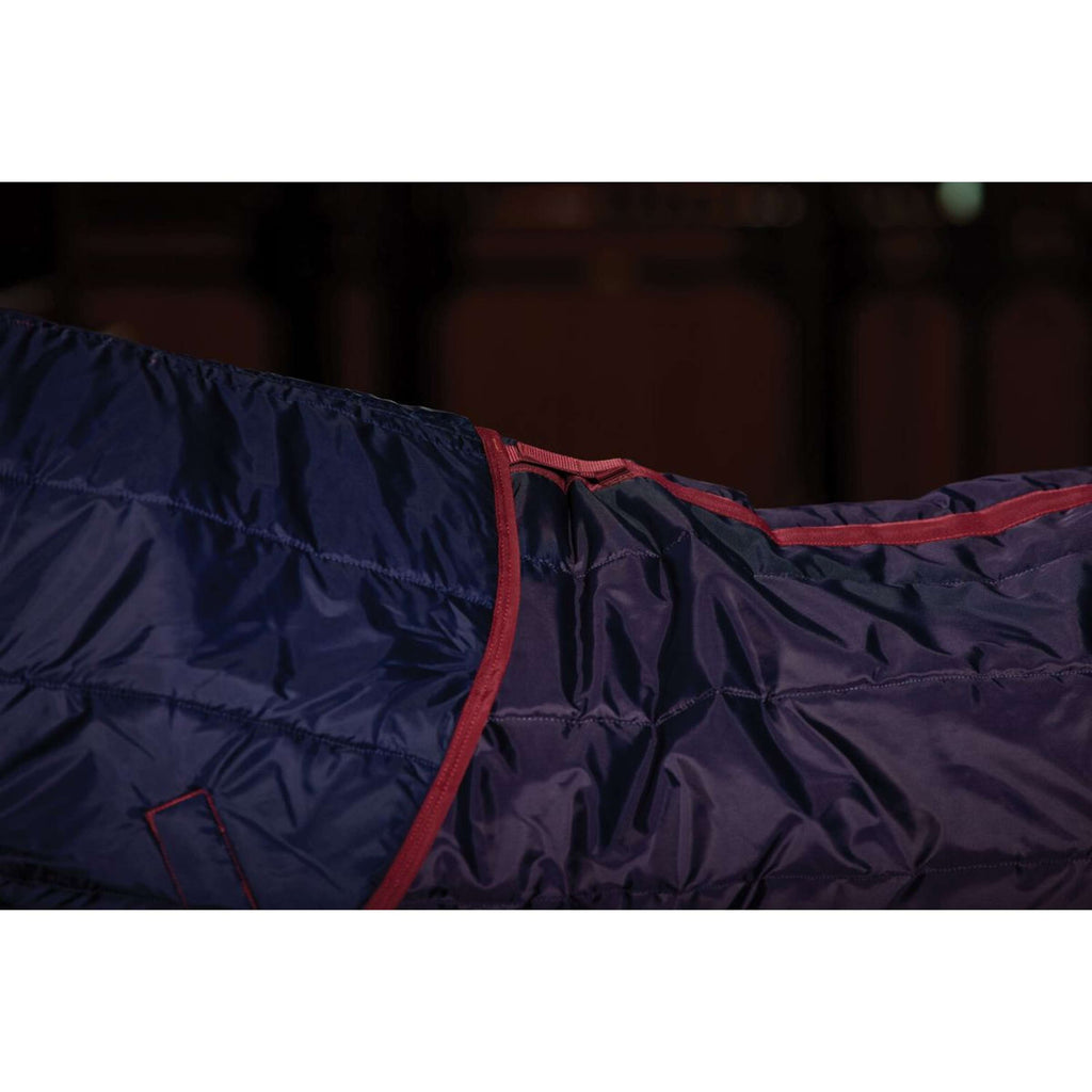 WeatherBeeta Staldeken ComFiTec 210D Channel Quilt Combo Neck 100g Navy/Burgundy