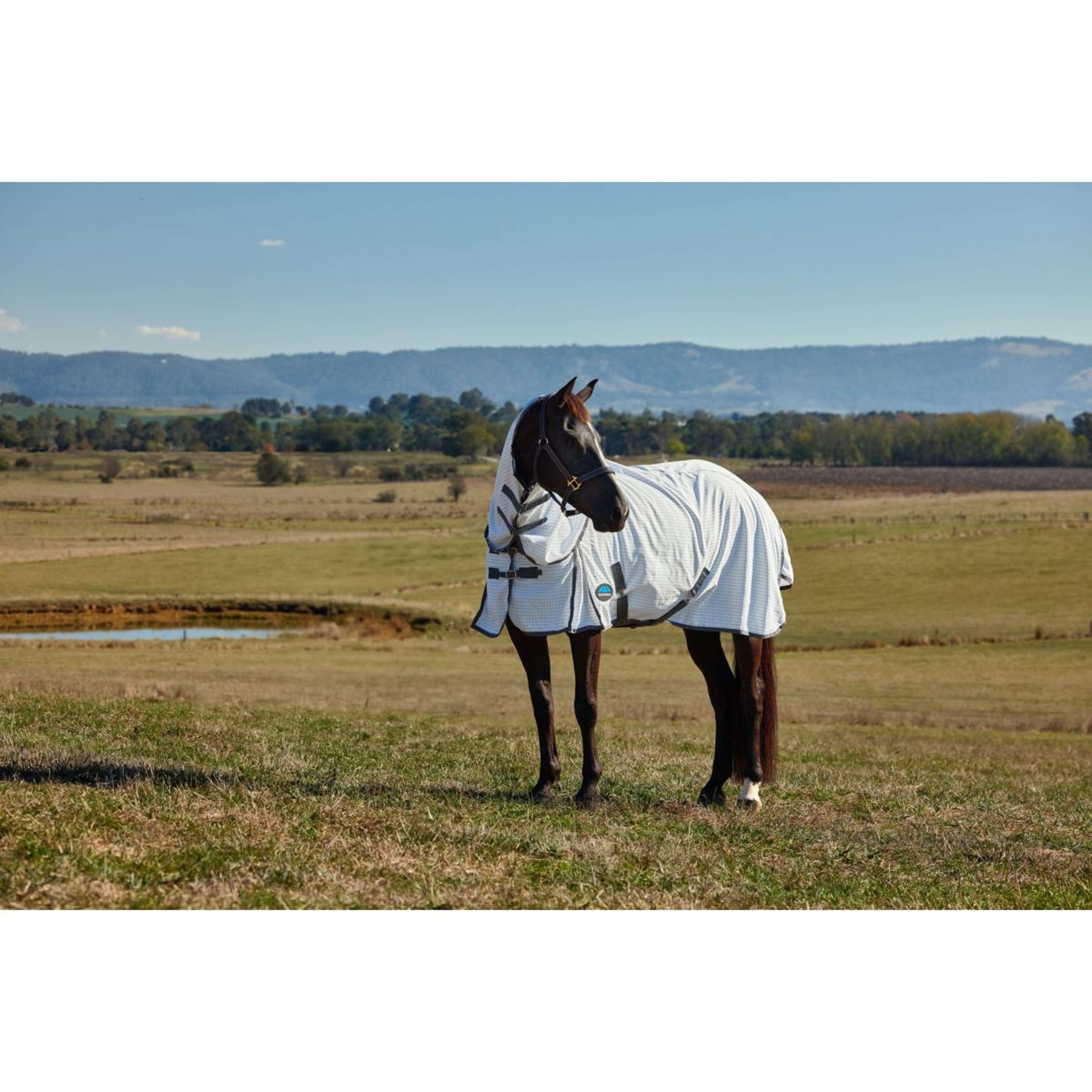 WeatherBeeta Zomerdeken Hybrid Combo Wit/Charcoal WeatherBeeta Zomerdeken Hybrid Combo Wit/Charcoal