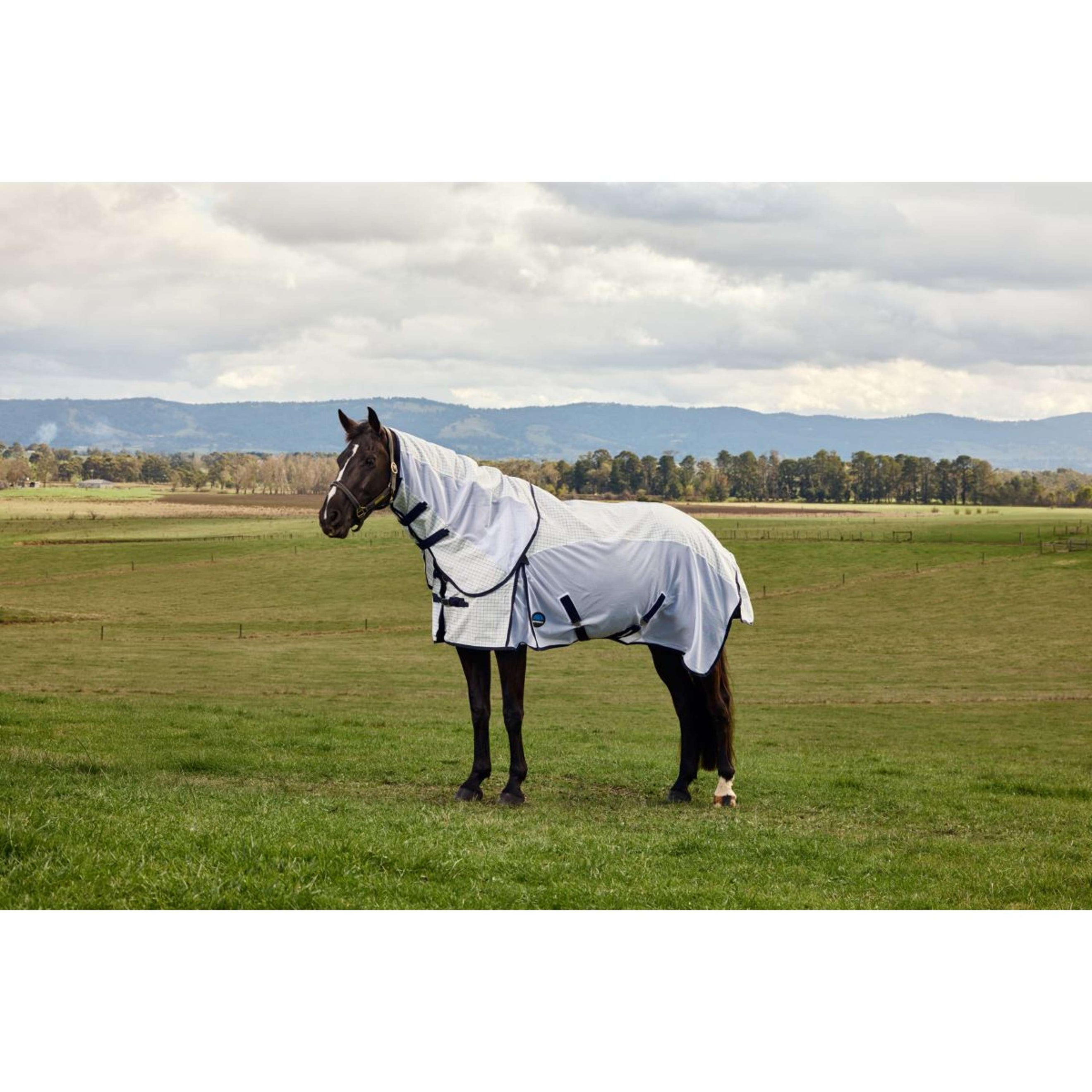 WeatherBeeta Zomerdeken Airstream Combo Wit/Navy