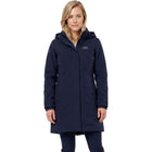 WeatherBeeta Lange Jas Protect Waterproof Insulated Longline Navy