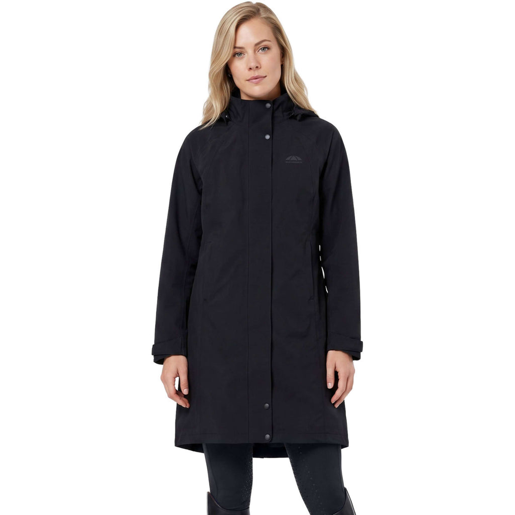 WeatherBeeta Lange Jas Windbreaker Reflective Longline Zwart
