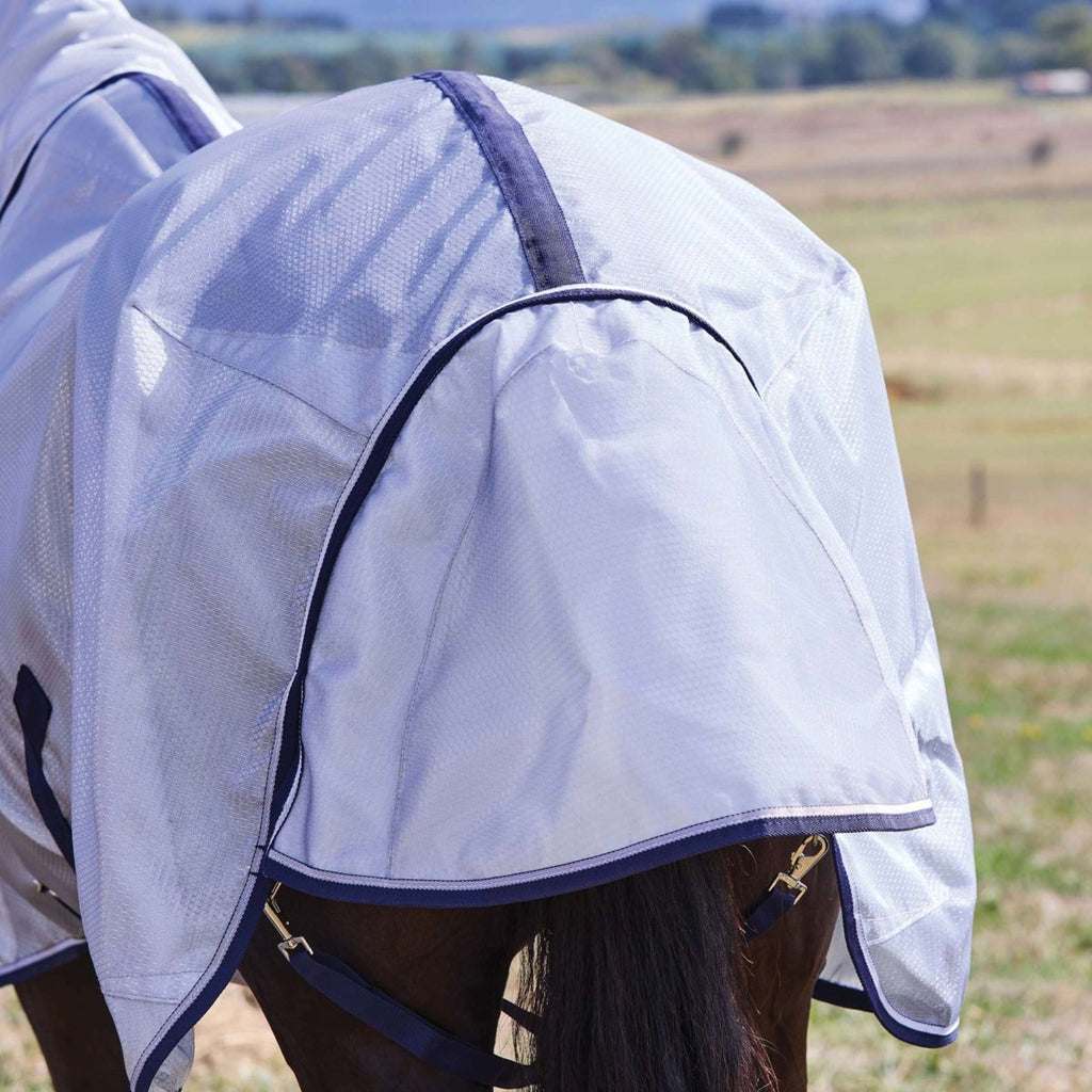 WeatherBeeta Vliegendeken ComFiTec Hexi Combo Silver/Navy/White