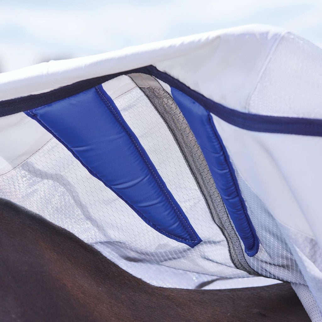 WeatherBeeta Vliegendeken ComFiTec Hexi Combo Silver/Navy/White
