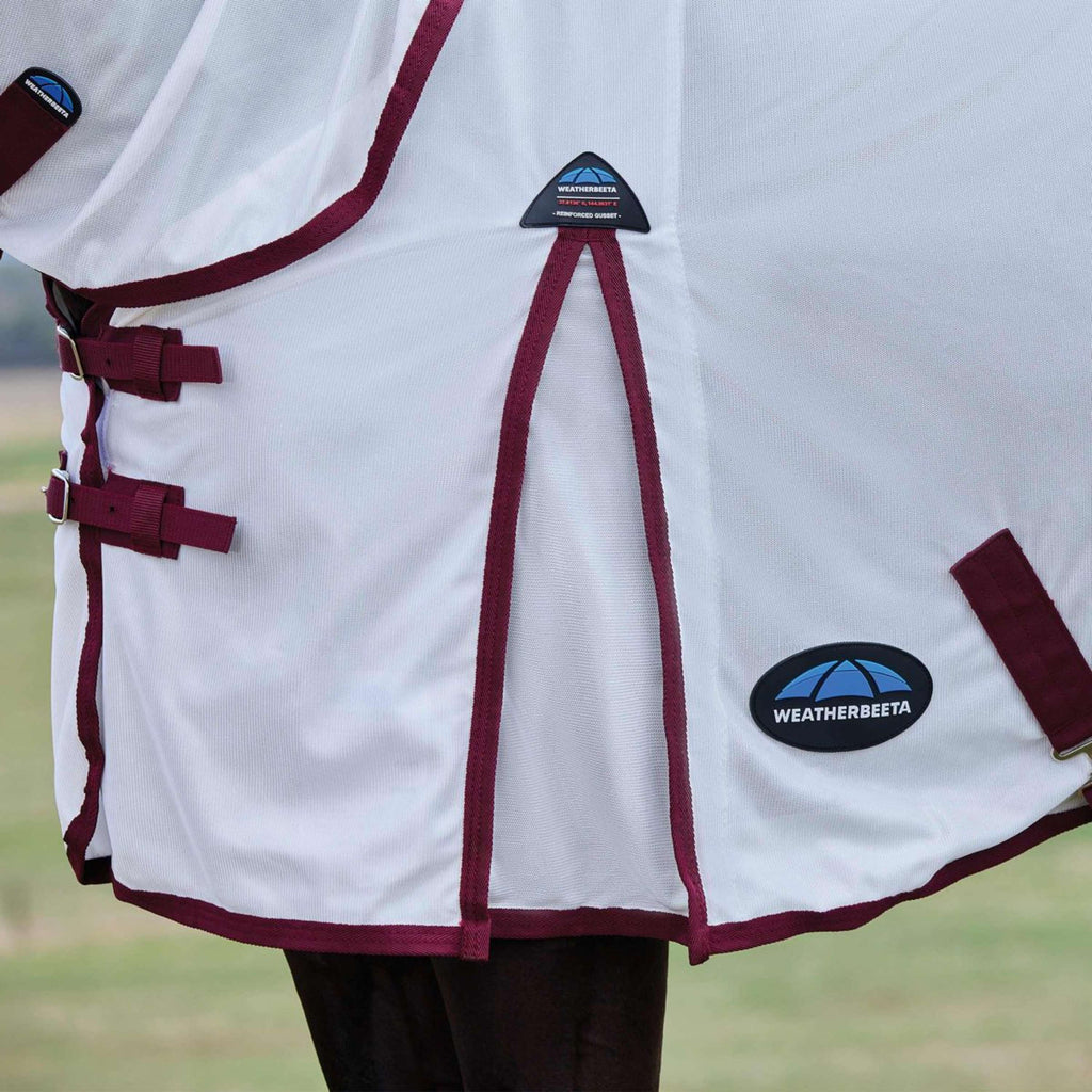WeatherBeeta Vliegendeken ComFiTec Essential Combo Wit/Burgundy