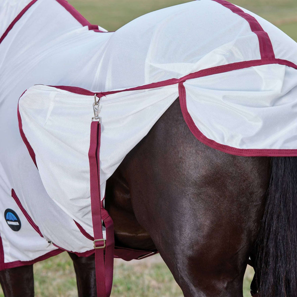 WeatherBeeta Vliegendeken ComFiTec Essential Combo Wit/Burgundy