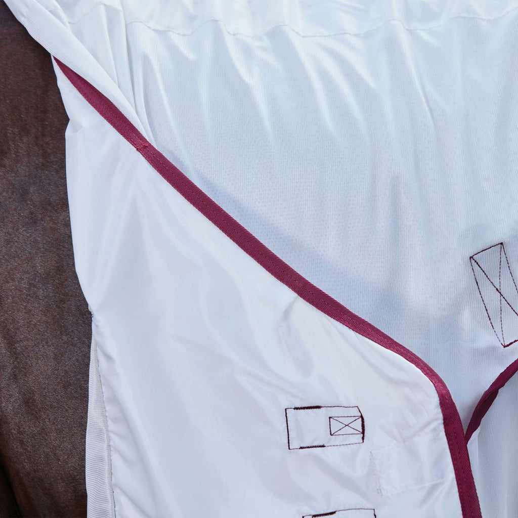 WeatherBeeta Vliegendeken ComFiTec Essential Combo Wit/Burgundy