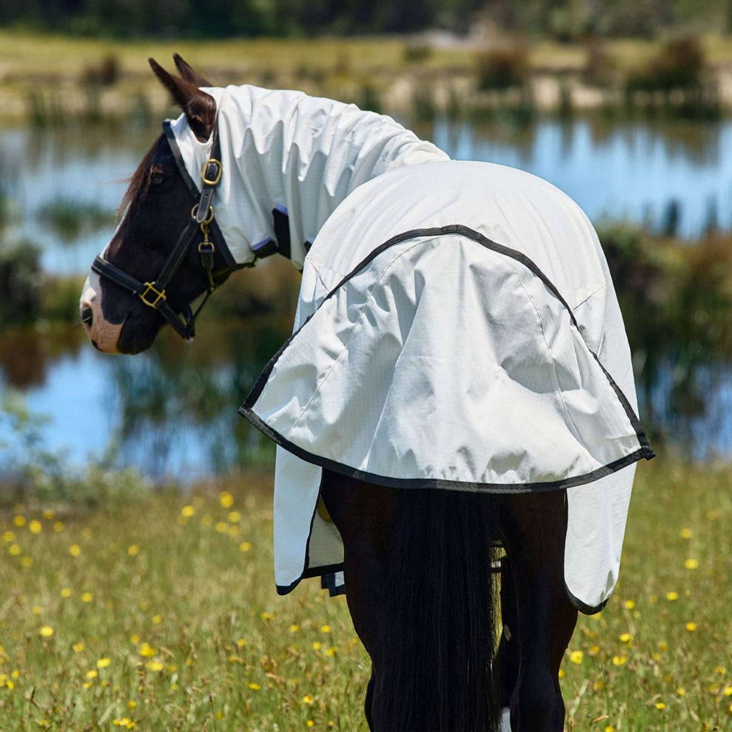 WeatherBeeta Eczeemdeken ComFiTec Sweet Itch Combo Wit/Charcoal