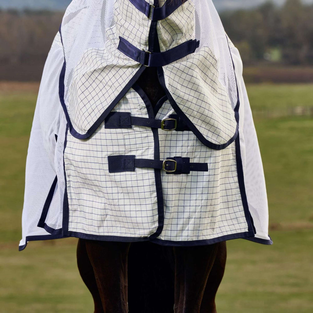 WeatherBeeta Zomerdeken Airstream Combo Wit/Navy